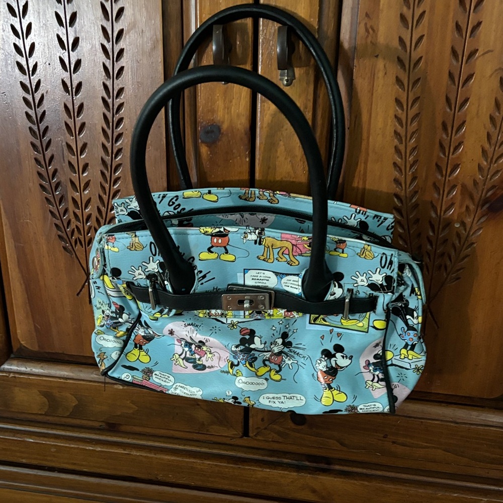 Disney Mickey Mouse Comic Print Satchel